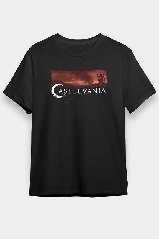Castlevania: Lords of Shadow Siyah Unisex Tişört T-Shirt