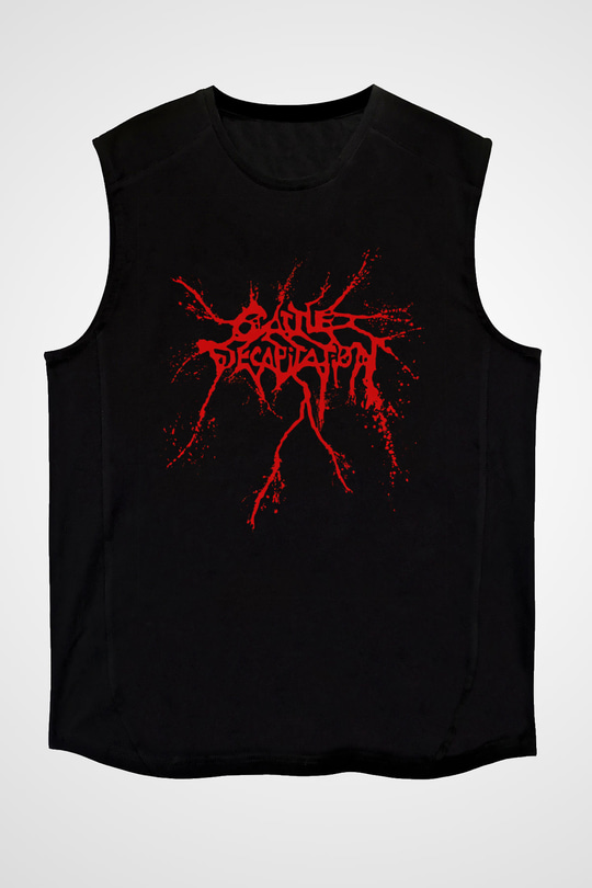 Cattle Decapitation Siyah Unisex Kolsuz Tişört