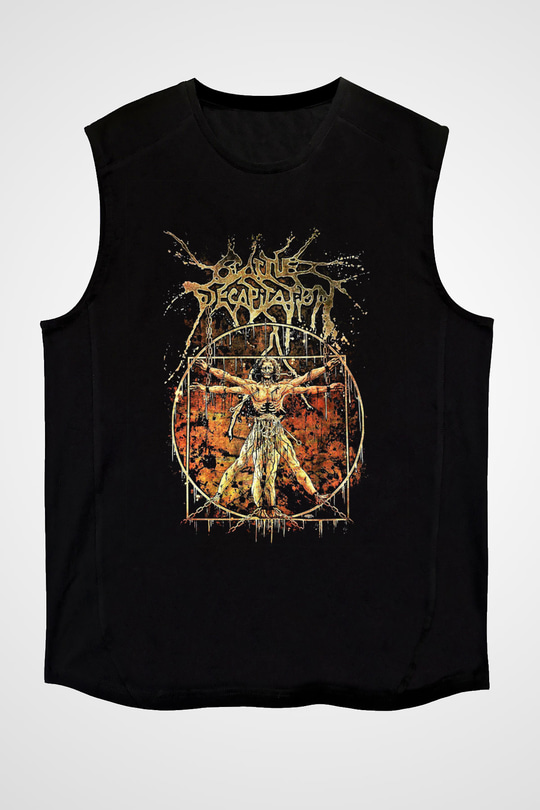 Cattle Decapitation Siyah Unisex Kolsuz Tişört