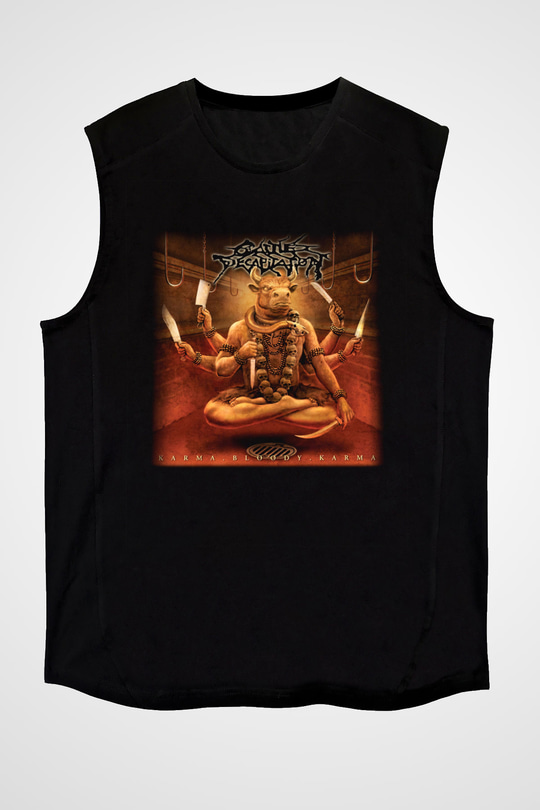 Cattle Decapitation Siyah Unisex Kolsuz Tişört