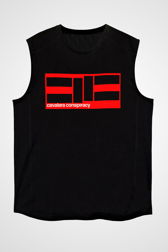 Cavalera Conspiracy Siyah Unisex Kolsuz Tişört