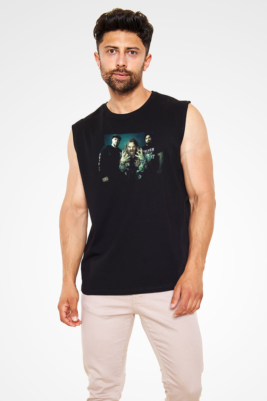 Cavalera Conspiracy Siyah Unisex Kolsuz Tişört