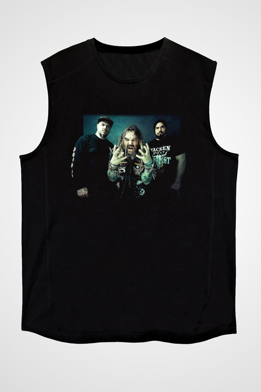 Cavalera Conspiracy Siyah Unisex Kolsuz Tişört
