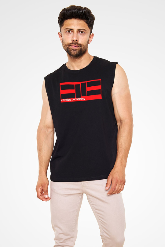 Cavalera Conspiracy Siyah Unisex Kolsuz Tişört