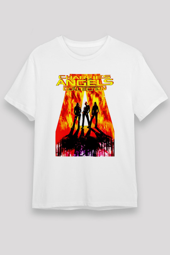 Charlies Angels Beyaz Unisex Tişört