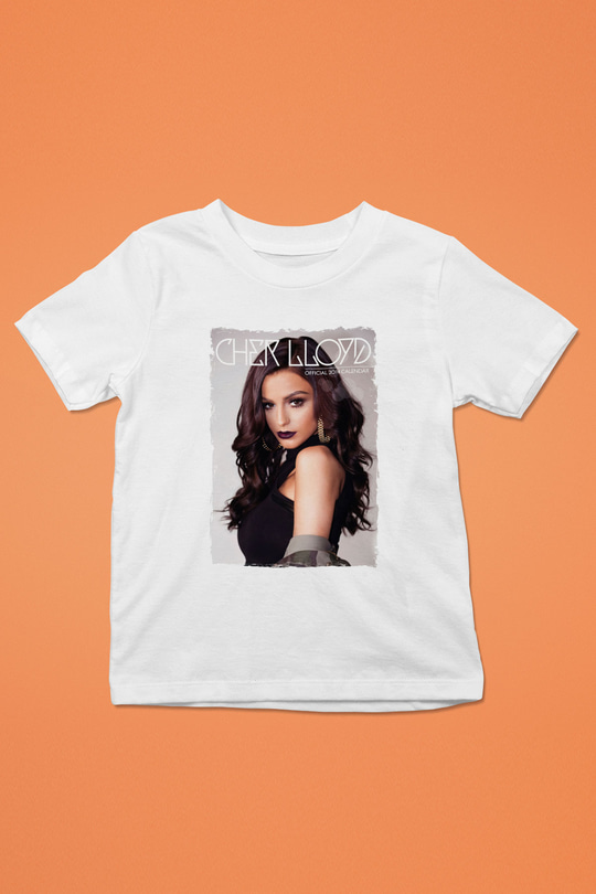 Cher Lloyd Beyaz Unisex Çocuk Tişört
