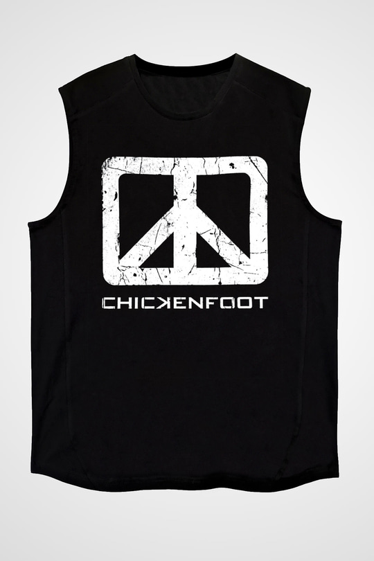 Chickenfoot Siyah Unisex Kolsuz Tişört