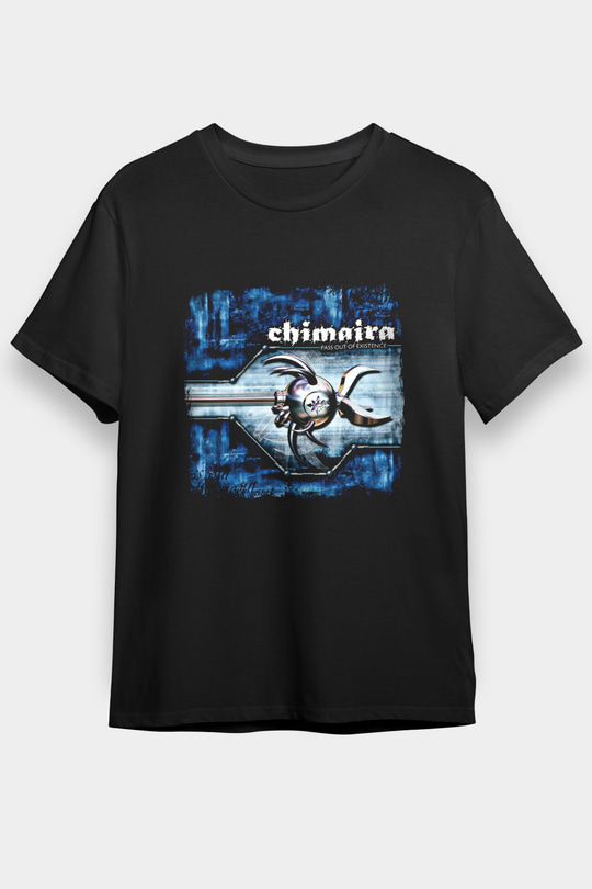 Chimaira Baskılı Unisex Siyah Tişört