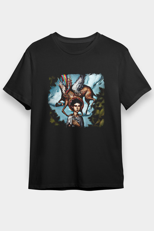 Circa Survive Baskılı Unisex Siyah Tişört