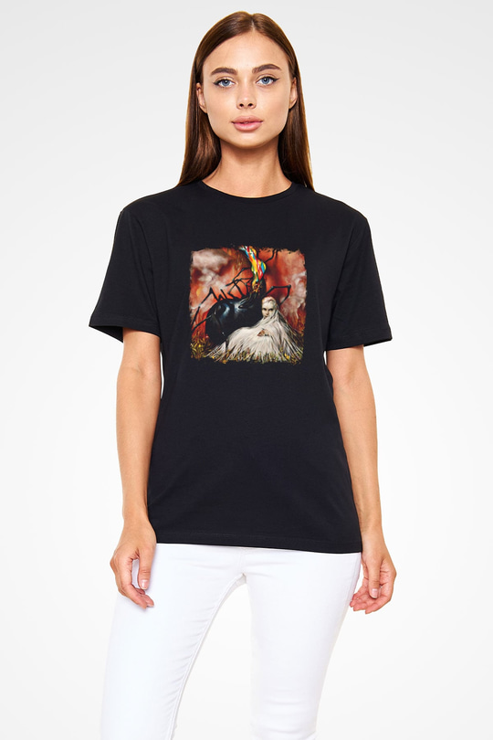 Circa Survive Baskılı Unisex Siyah Tişört