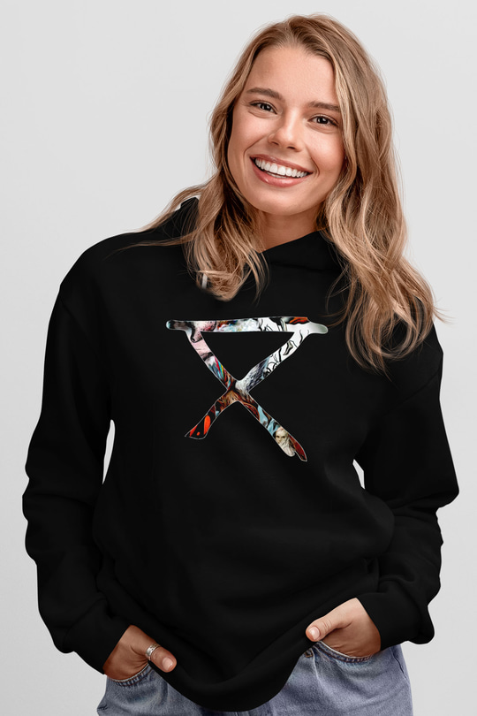 Circa Survive Siyah Unisex Kapüşonlu Sweatshirt