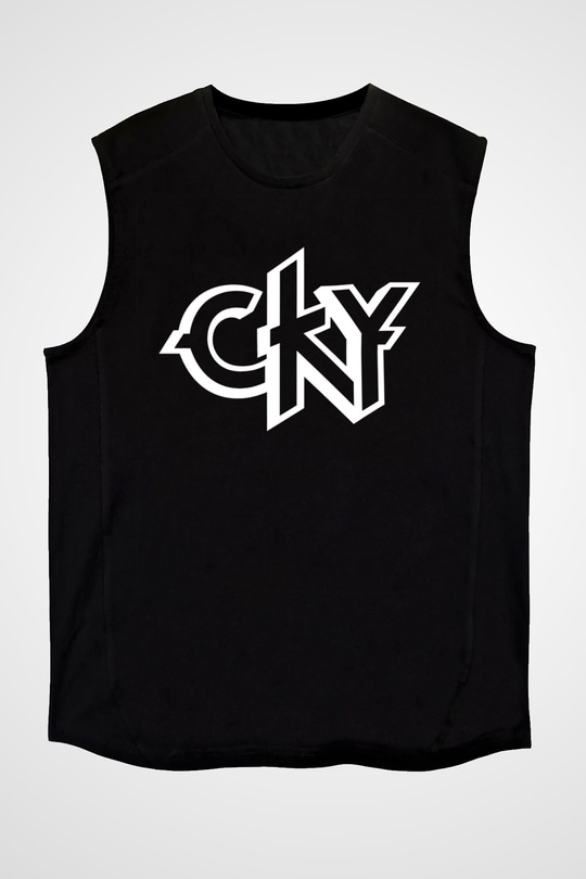CKY Siyah Unisex Kolsuz Tişört