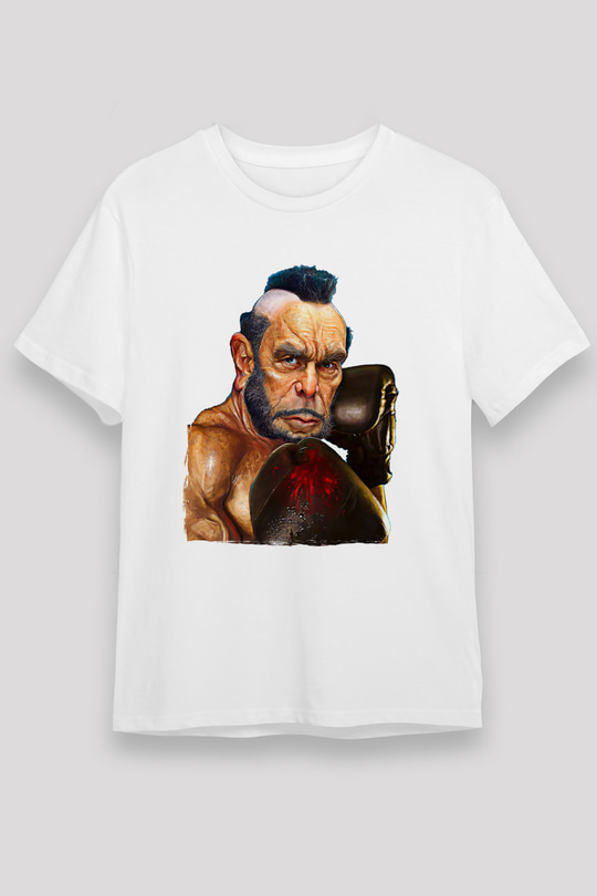 Clubber Baskılı Unisex Beyaz Tişört - Tshirt