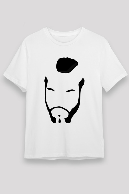 Clubber Baskılı Unisex Beyaz Tişört - Tshirt