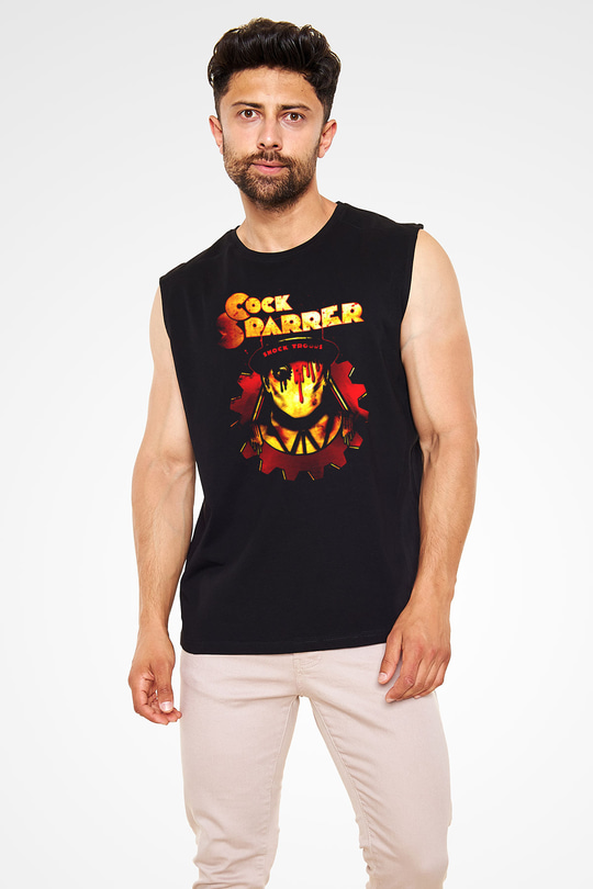 Cock Sparrer Siyah Unisex Kolsuz Tişört