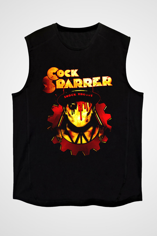Cock Sparrer Siyah Unisex Kolsuz Tişört