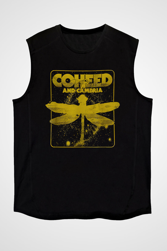 Coheed and Cambria Siyah Unisex Kolsuz Tişört