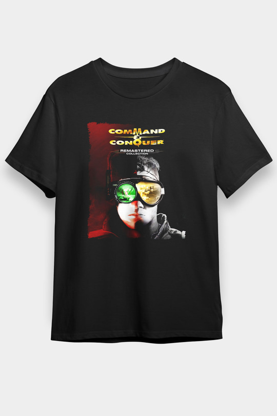 Command and Conquer Siyah Unisex Tişört T-Shirt