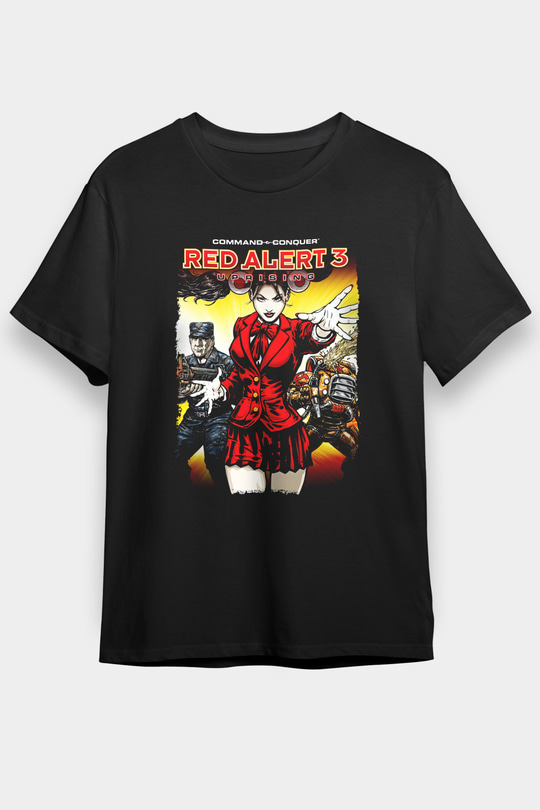 Command and Conquer Siyah Unisex Tişört T-Shirt