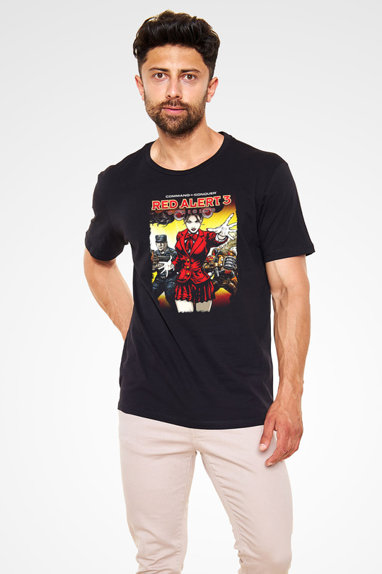 Command and Conquer Siyah Unisex Tişört T-Shirt