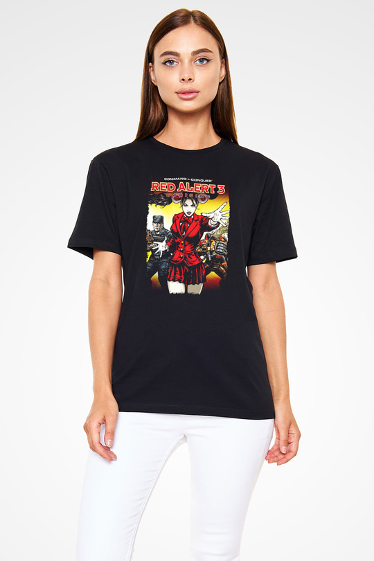 Command and Conquer Siyah Unisex Tişört T-Shirt
