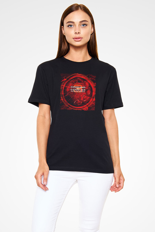 Command and Conquer Siyah Unisex Tişört T-Shirt