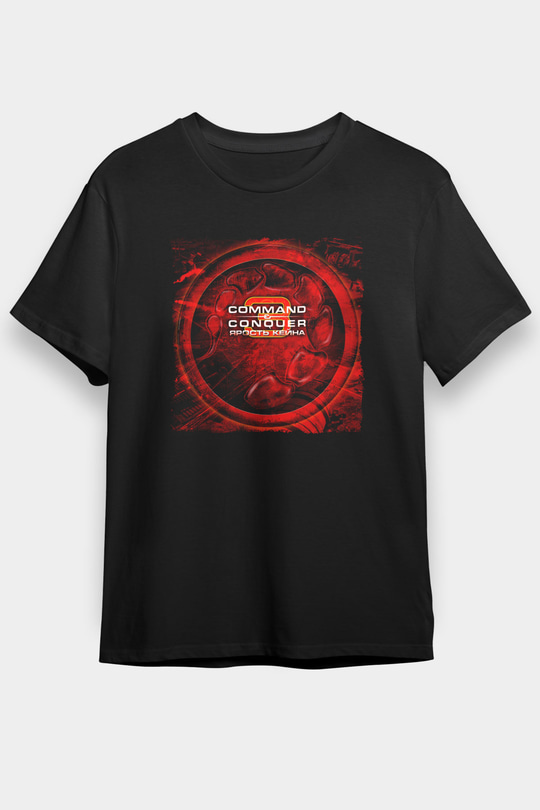Command and Conquer Siyah Unisex Tişört T-Shirt