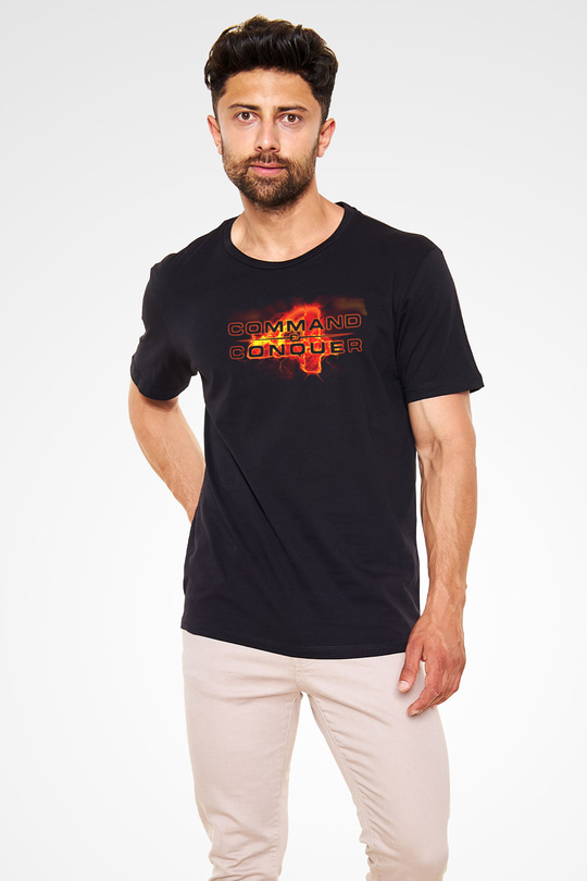 Command and Conquer Siyah Unisex Tişört T-Shirt