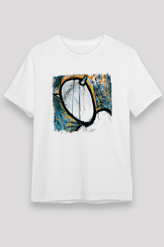 Converge Baskılı Unisex Beyaz Tişört