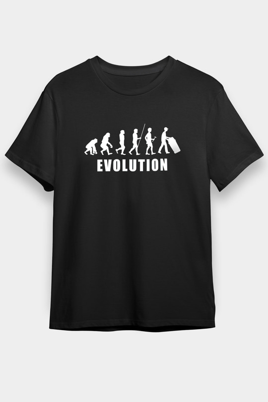 Çöpçü Siyah Unisex Tişört T-Shirt - TişörtFabrikası