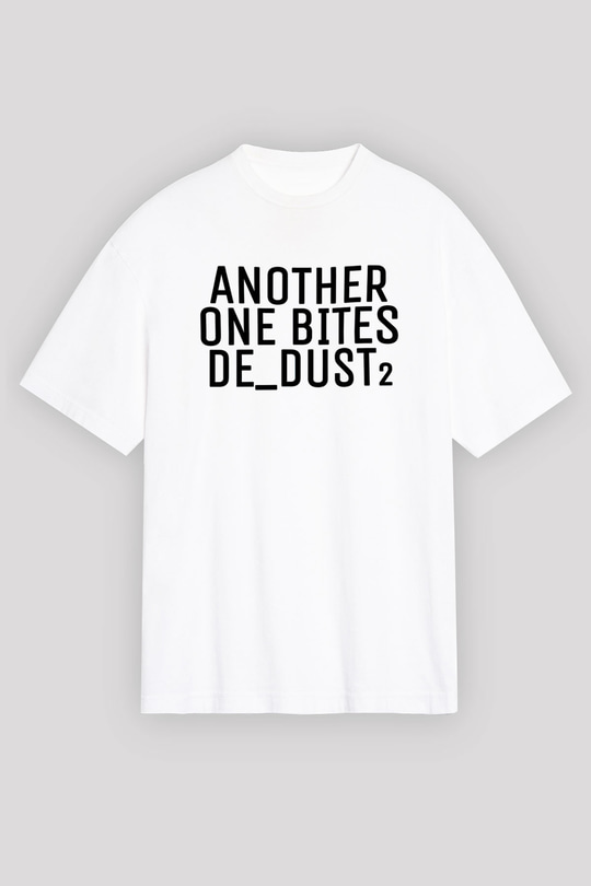 Counter Strike Baskılı Beyaz Unisex Oversize Tişört - Tshirt