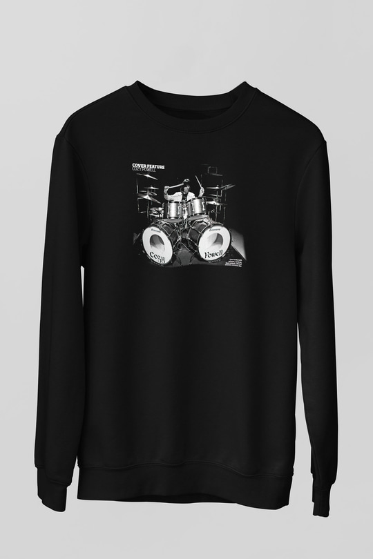 Cozy Powell Siyah Unisex Sweatshirt