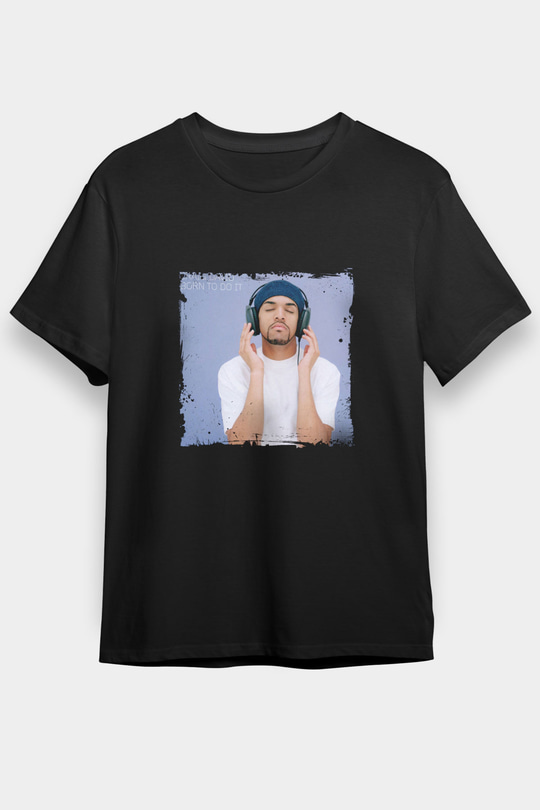 Craig David Baskılı Unisex Siyah Tişört