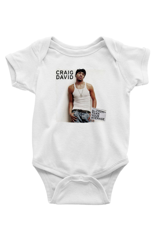 Craig David Beyaz Bebek Body - Zıbın