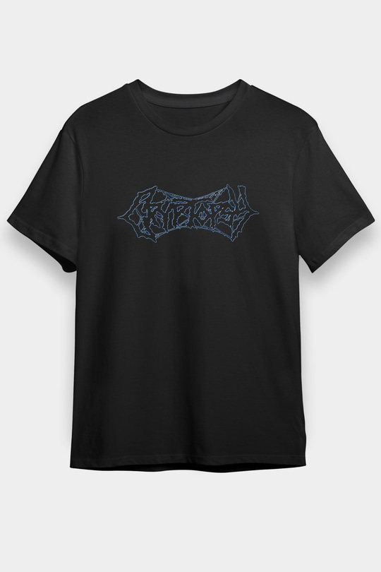 Cryptopsy Baskılı Unisex Siyah Tişört - Tshirt