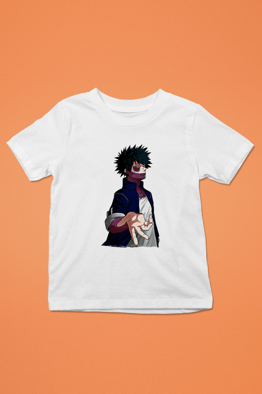 Dabi Baskılı Beyaz Unisex Beyaz Çocuk Tişört - Tshirt