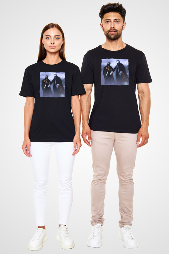 Daft Punk Siyah Unisex Tişört T-Shirt - TişörtFabrikası
