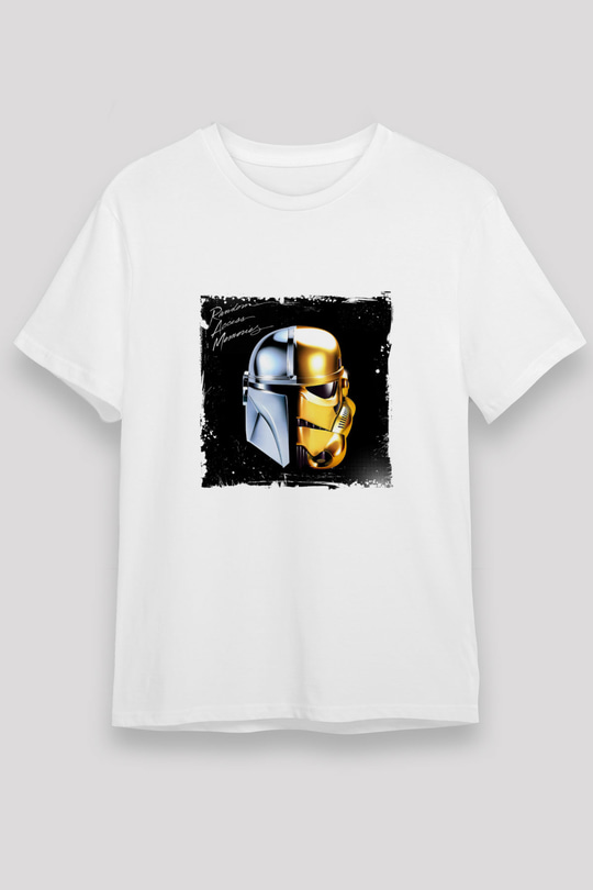 Daft PunkBaskılı Beyaz Tişört