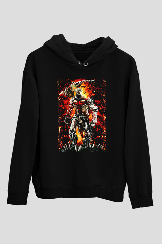 Dantes Inferno Siyah Unisex Hoodie