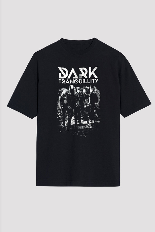 Dark Tranquillity Siyah Unisex Oversize Tişört T-Shirt