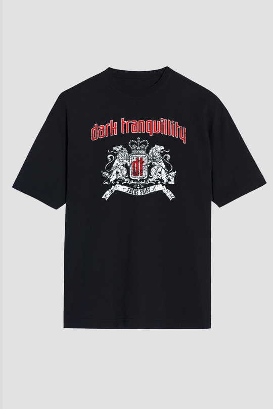Dark Tranquillity Siyah Unisex Oversize Tişört T-Shirt