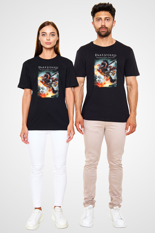 Darksiders Siyah Unisex Tişört T-Shirt