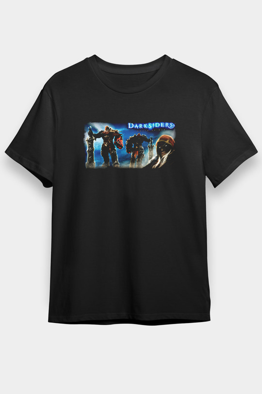 Darksiders Siyah Unisex Tişört T-Shirt