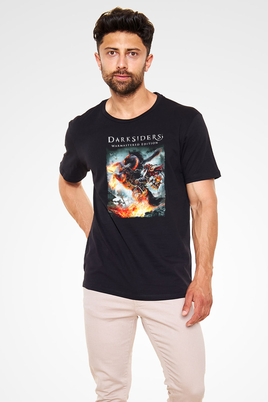 Darksiders Siyah Unisex Tişört T-Shirt