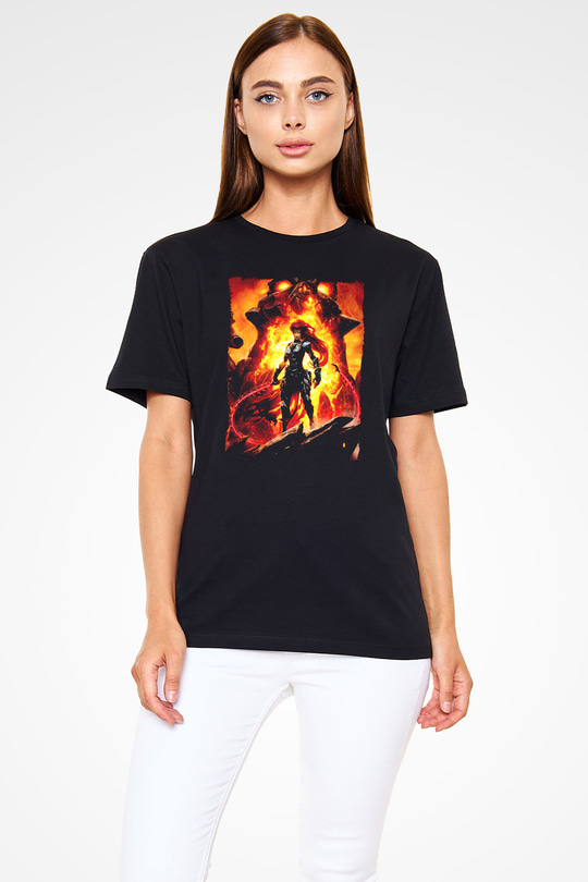 Darksiders Siyah Unisex Tişört T-Shirt