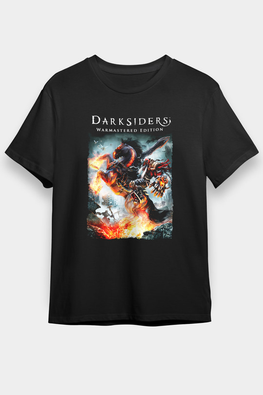Darksiders Siyah Unisex Tişört T-Shirt