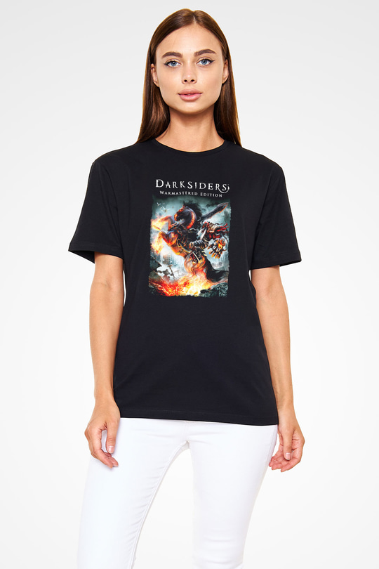 Darksiders Siyah Unisex Tişört T-Shirt