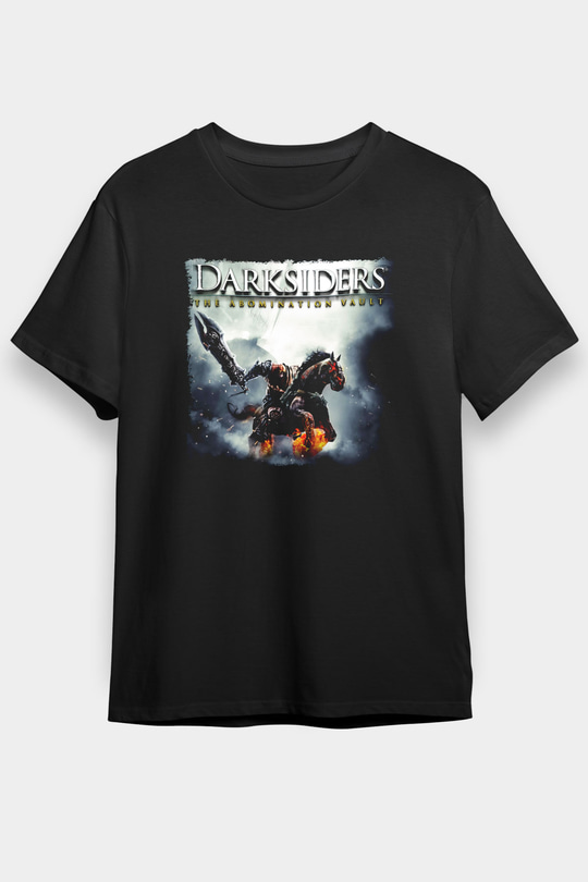 Darksiders Siyah Unisex Tişört T-Shirt