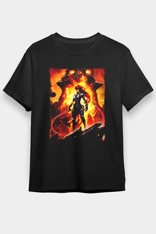 Darksiders Siyah Unisex Tişört T-Shirt