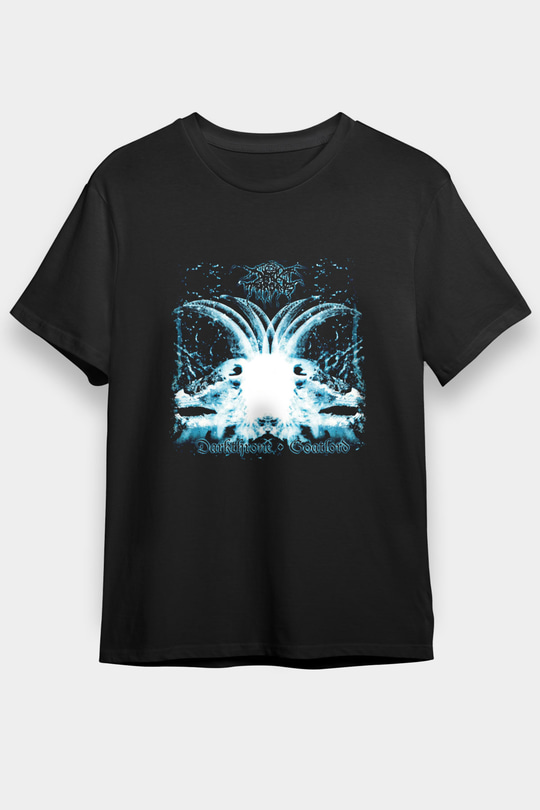 Darkthrone Baskılı Unisex Siyah Tişört